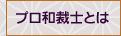 プロ和裁士とは